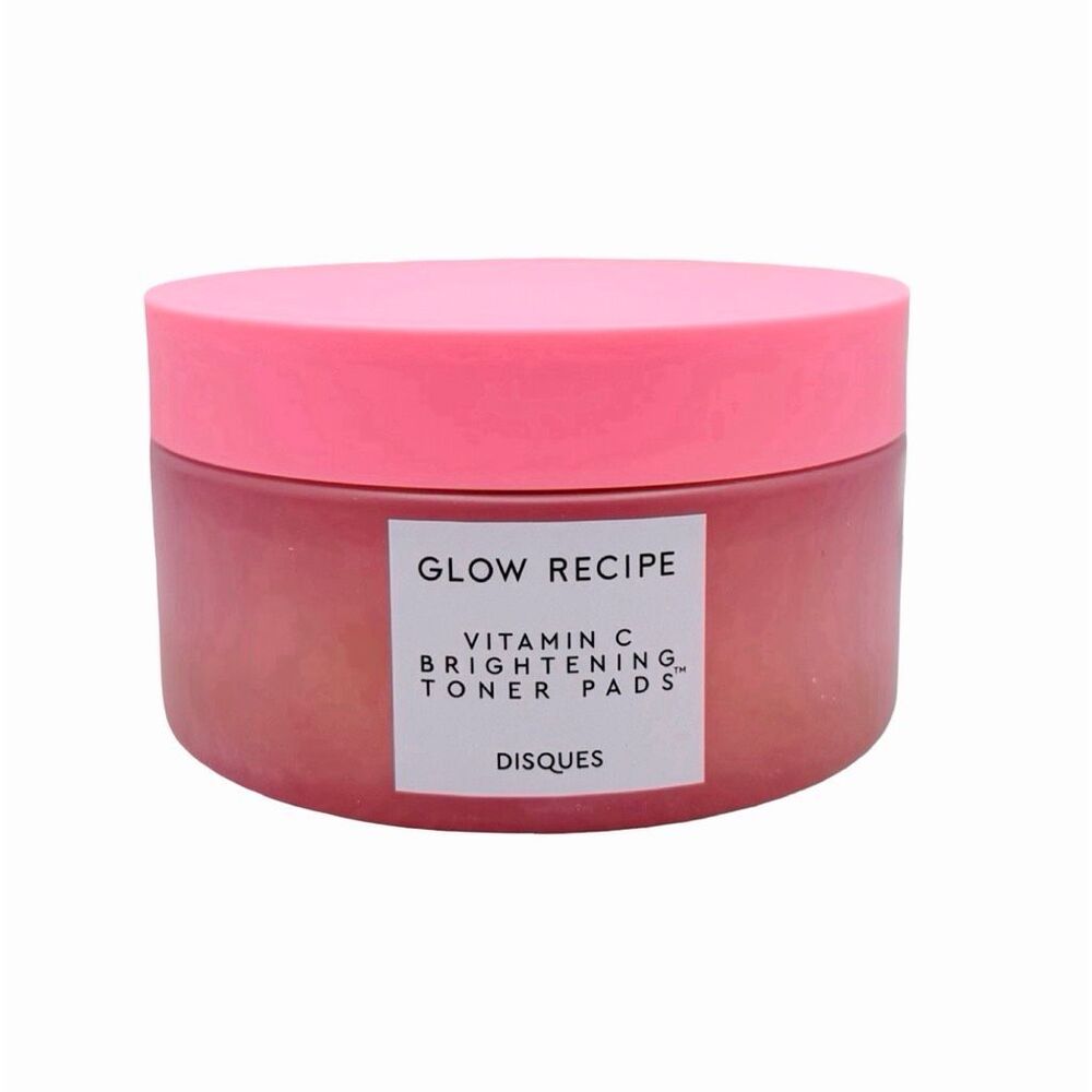 Glow Recipe Vitamin C Brightening Korean Toner Pads - 60 Pads